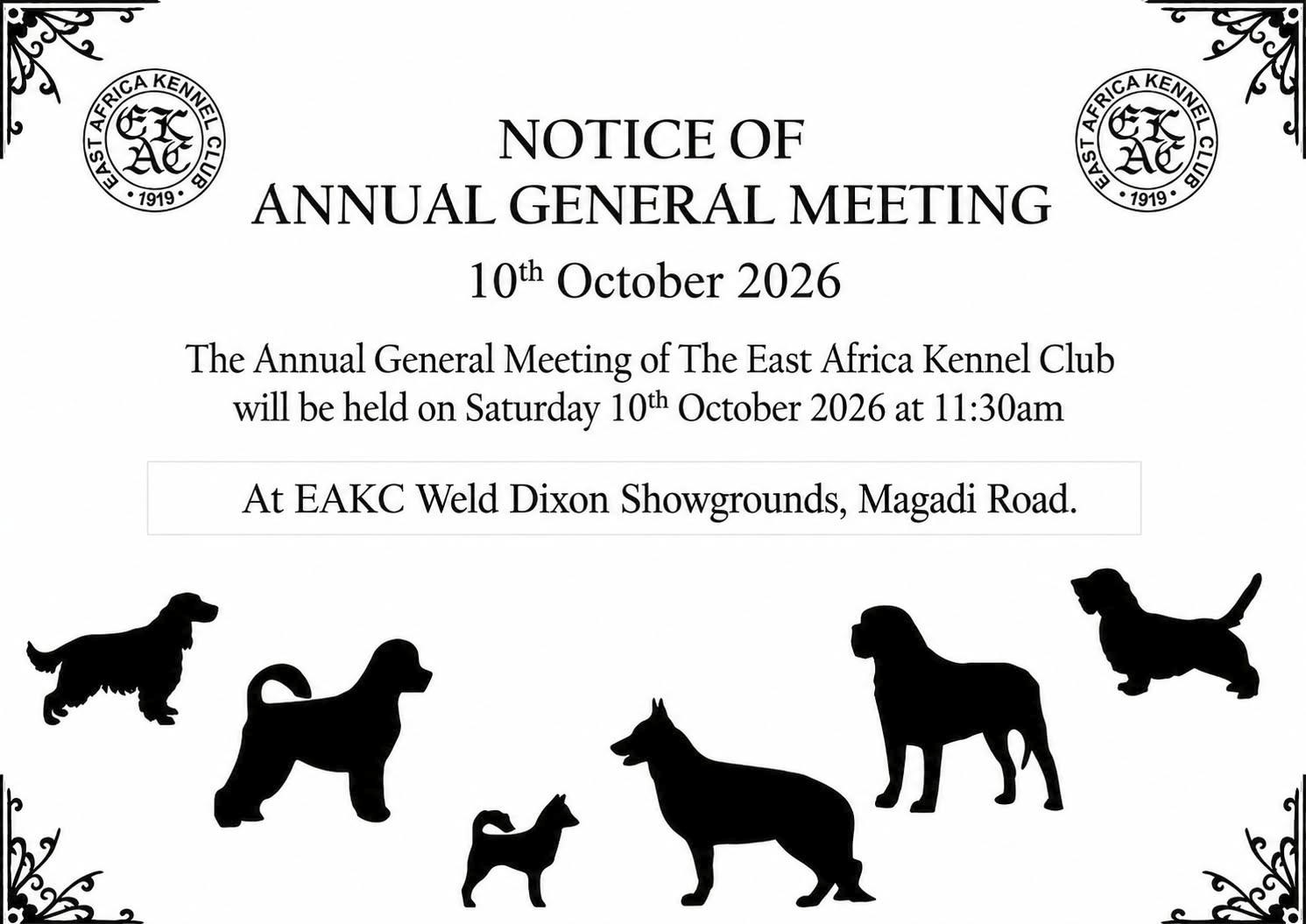 EAKC Annual General Meeting
